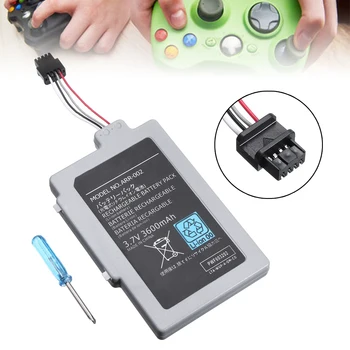 

3.7V 3600mAh Battery Pack for Nintend Wii U Gamepad Electric Rechargeable Li-ion Replacement Games Accessories