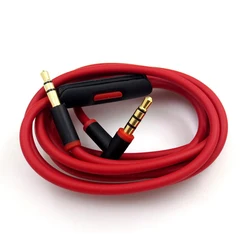 Premium Replacement 3.5mm AUX Cable (Black and Red)