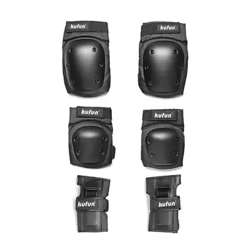

HiMISS Motorcycle Knee Pads Elbow Pads Locomotive Protective Gear combination sports protective gear black