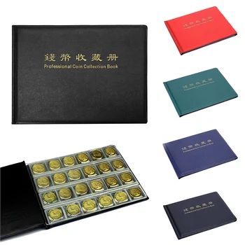 

Coin Collection Book 240 Album Coin Penny Money Collecting Folder Holder Plastic Versatile and practical fuor color