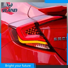 Новейший автомобильный задний фонарь для Honda Civic Sedan- задний фонарь в сборе светодиодный