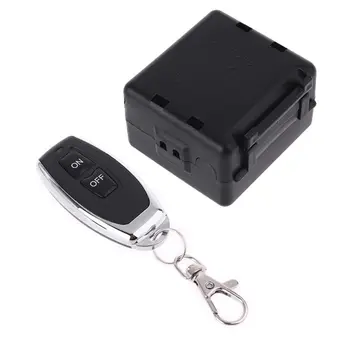 

220V 1CH Small Suitcase Remote Controller 315MHZ 433MHZ + 2 Metal Buttons with 10A Relay Independent Circuit Insulation