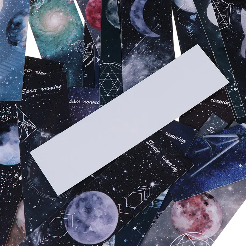 30 шт/1 лот Roaming space paper Bookmarks для книг/поделиться/Книжные маркеры/закладки для книг/канцелярские принадлежности
