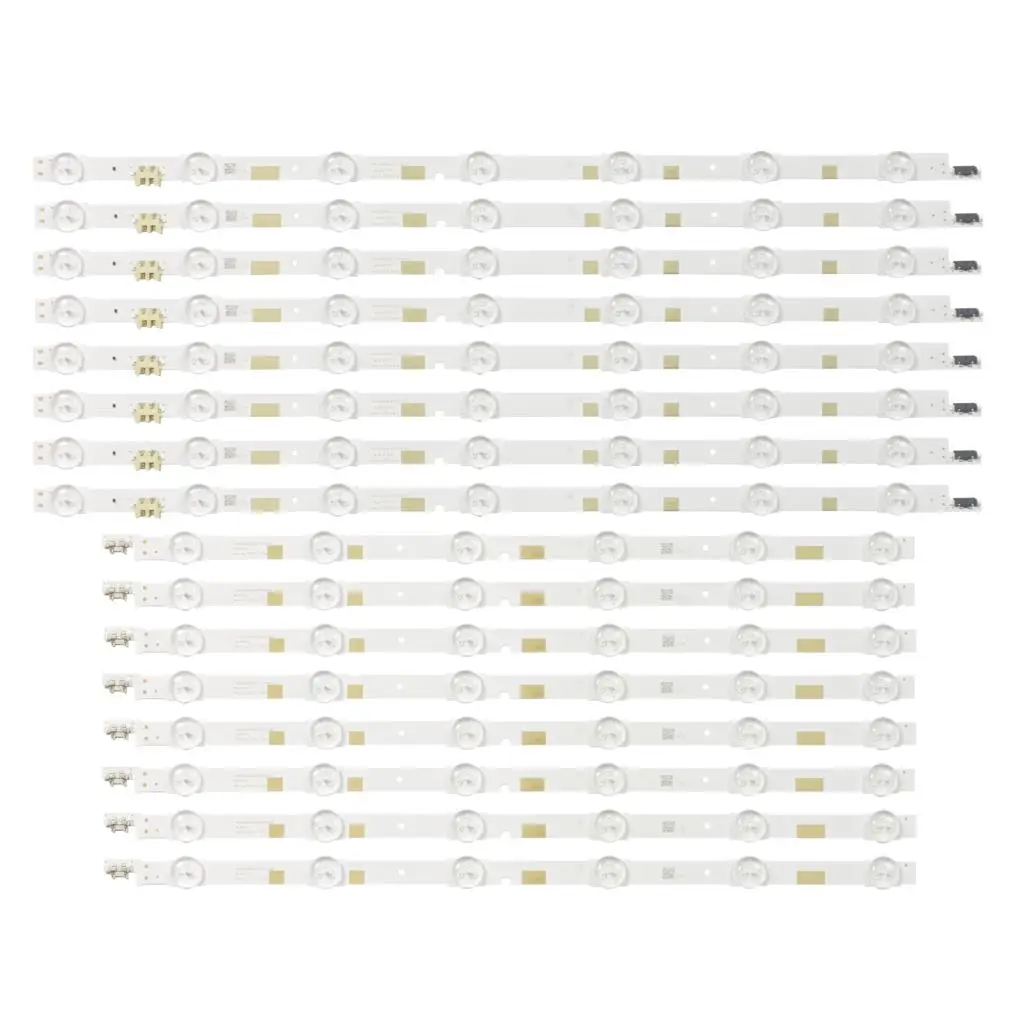 16 PCS LED backlight strip for Samsung 50JS7200 UE50JU6800 UN50JS7000 BN96-38480A BN96-38479A V5DR_500SCA V5DR_500SCB_R1