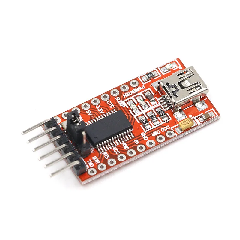 FT232RL FTDI USB 3 В 5 к ttl модуль последовательного адаптера для Arduino FT232 мини порт. Купите
