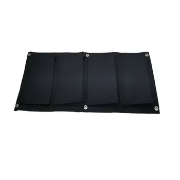 

Black 4 Wall-Mounted Planting Bags Three-Dimensional Planting Bags Non-Woven Vertical Felt Flower Bag