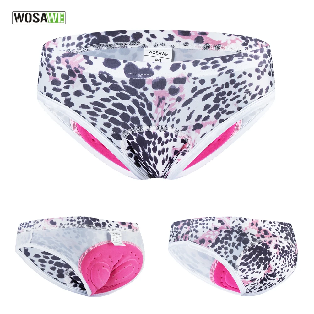 Нижнее белье WOSAWE женское для езды на велосипеде дышащее нижнее с 3D гелевыми