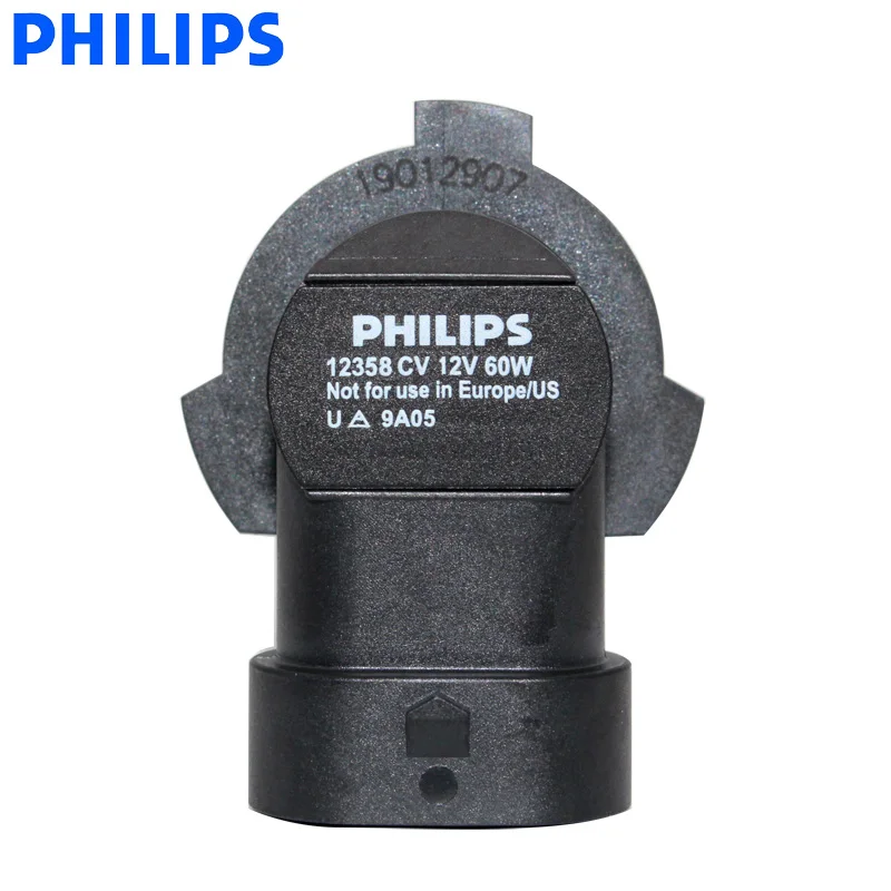 Philips 9006 HB4 12V 55W Crystal Vision 4300K яркая белая галогеновая лампа, автомобильный головной светильник, стильный вид, 9006 CVSM, пара+ 2x T10