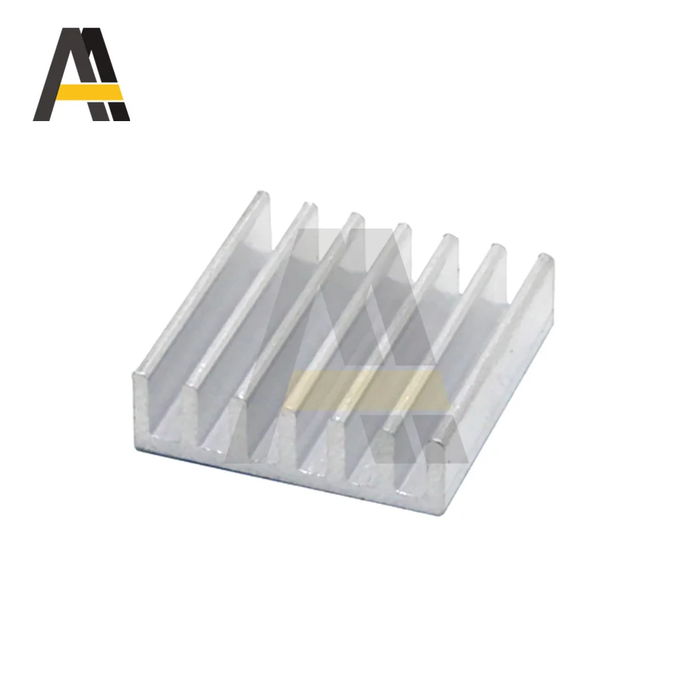 10pcs 1.9*1.9*0.5cm Aluminum Heat Sink Heatsink Radiator IC Transistor Heating Dissipation Cooling for Amplifer COB Light Power
