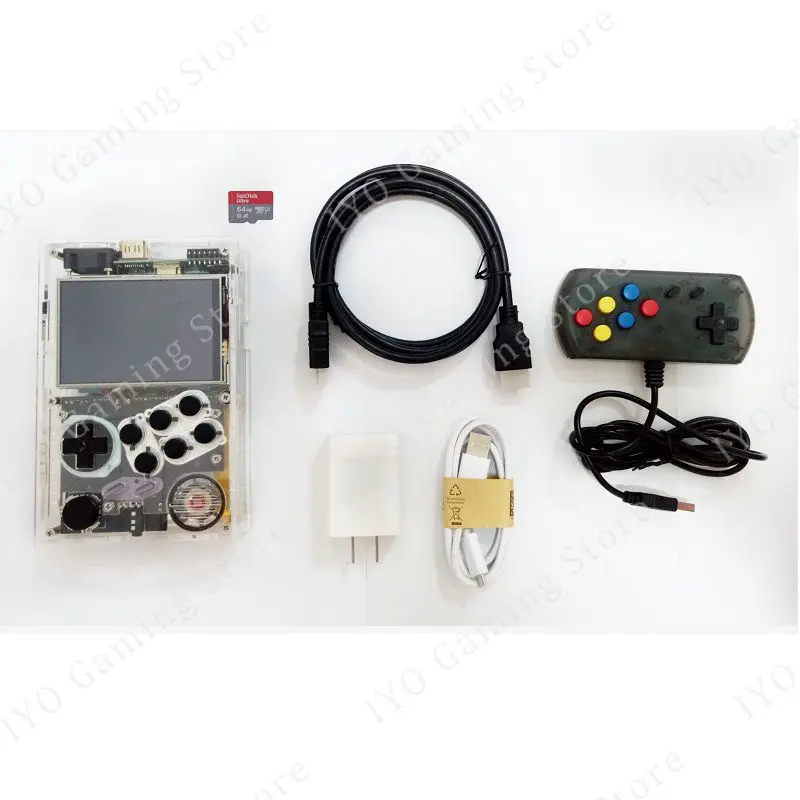 14000 игр 3,5 дюймов экран Raspberry Pi 3B видео игровые консоли HDMI выход ручной Ретро игровой плеер Pi-Boy