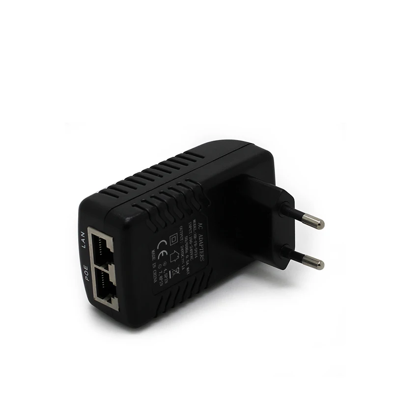 

POE Injector AC220V to DC12V 2A POE Power Supply Over Ethernet Injector Adapter EU/UK/US Optional