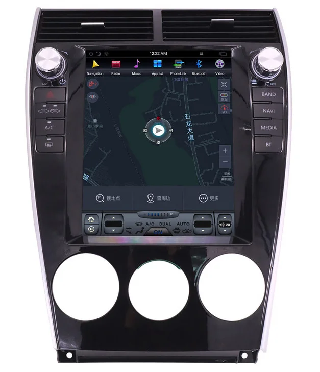 10," вертикальный экран android 8,1 шесть ядер автомобиля gps Радио Навигация для Mazda 6 мазда 6