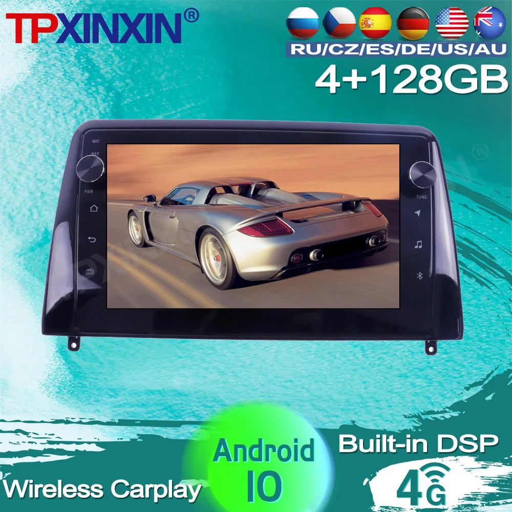 

4+128G For Kia Forte 2018 2019 Android 10 Car Radio Tape Recorder video Multimedia Player GPS Navigation Vioce Control Screen