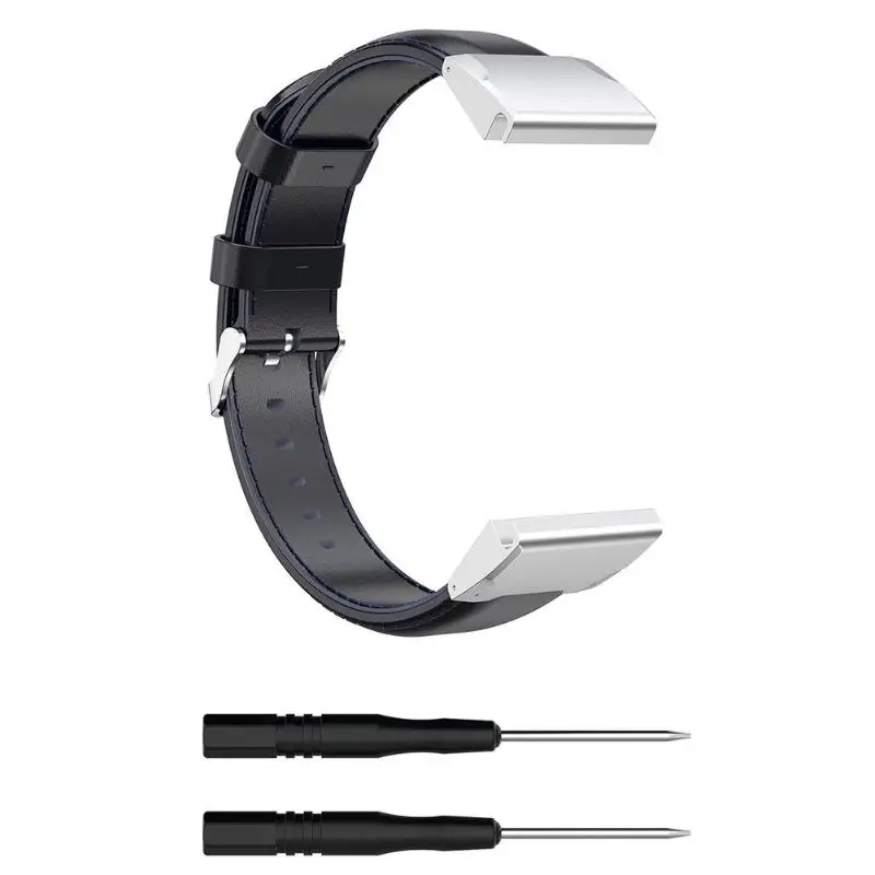 26 мм масло воск PU кожаный ремешок для часов Garmin Fenix 6X/5X/5X Plus/3