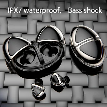 

TWS M2 IPX7 Waterproof Earphones Shocking Bass Hi-Fi Bluetooth 5.0 Headphones Touch Control True Wireless Earbuds Sports Headset