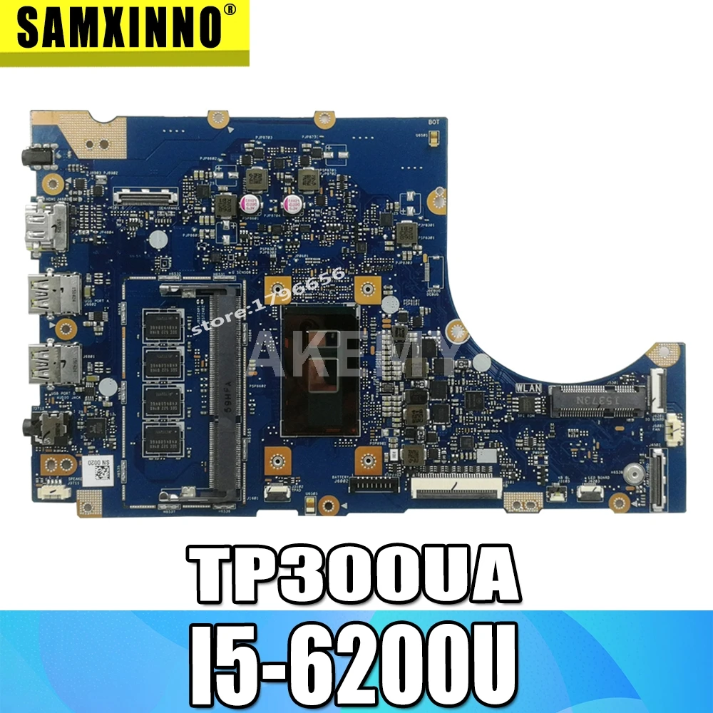 TP300UA материнская плата для ноутбука For Asus Q302U Q302UA TP300U тест оригинальная 4G RAM /I5-6200U CPU