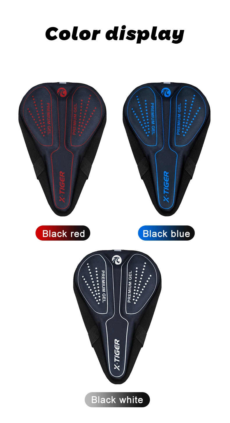 X TIGER coprisella per bici 3D morbido addensato tappetino per bicicletta  traspirante sedile per sella per bicicletta comodo cuscino per sedile in  schiuma|Bicycle Saddle| - AliExpress