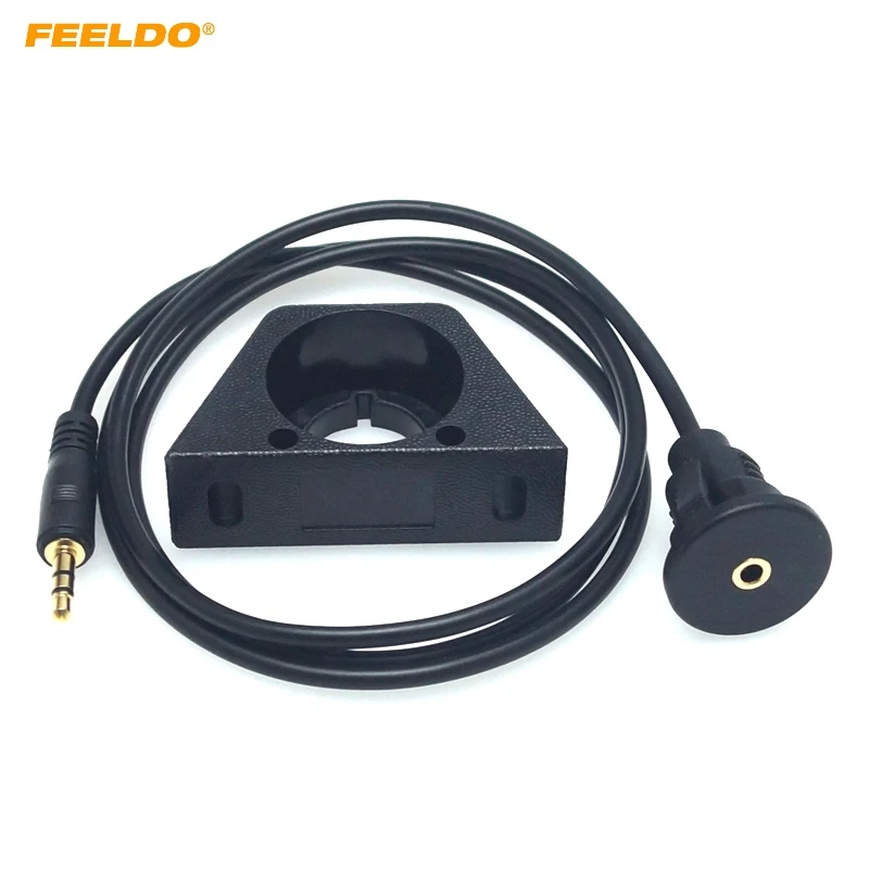 

1 комплект Автомобиль Мотоцикл лодка 1 метр AUX кабель крепления 3,5 мм мужчин и женщин Aux расширение флеш-адаптер для монтажа на панель кабеля