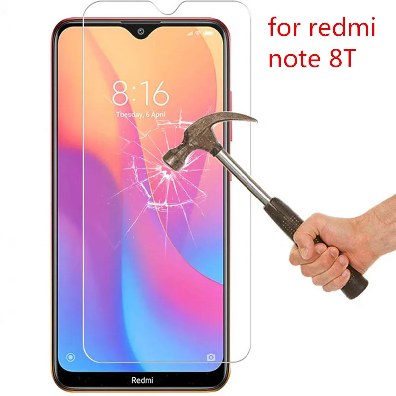 2 шт закаленное стекло для Xiaomi Redmi Note 8T Защита экрана для Xiaomi Redmi Note 8T защитное стекло