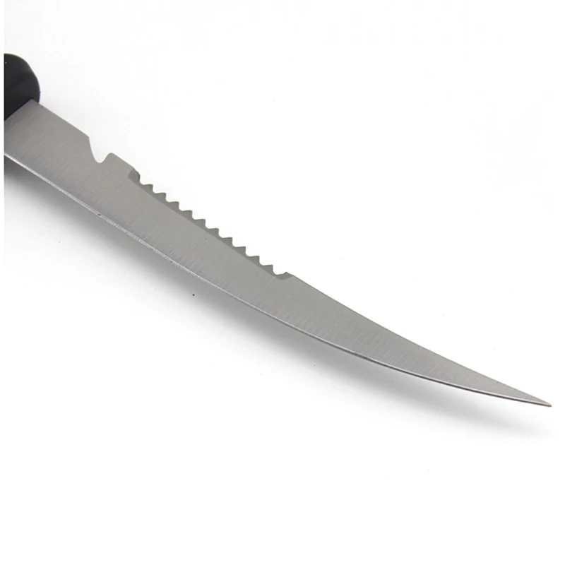 1 шт. 7 дюймов кухонный филе из нержавеющей стали резной нож Статуэтка "рыба" нож