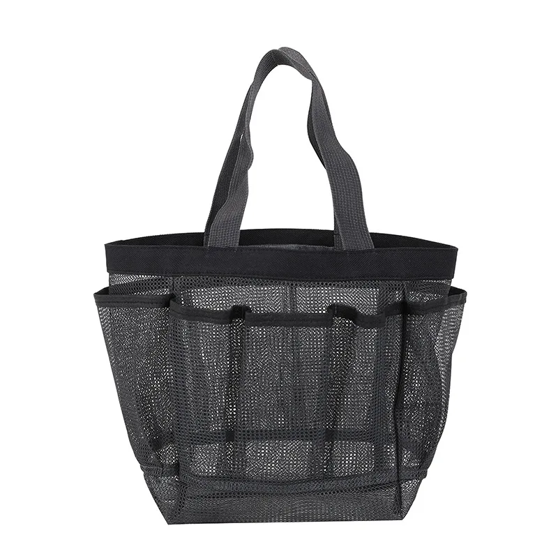 Shower Caddy Basket Mesh Portable for College Dorm Large Bathroom Tote Bag Durable 8 Pockets