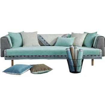 

Sofa Towel Cushion Chenille Four Season Universal Slipcover Non-slip Cloth Sofa Covers Seat for Living Room Couch Sofa Cover