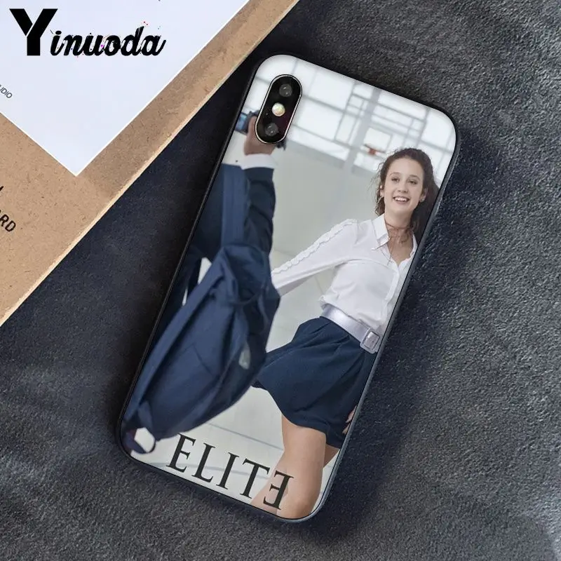 Yinuoda испанский ТВ серии Elite Новинка Fundas чехол для iPhone X XS MAX 6 6s 7 7plus 8 8Plus 5 5S SE XR 11 11pro max - Цвет: A10