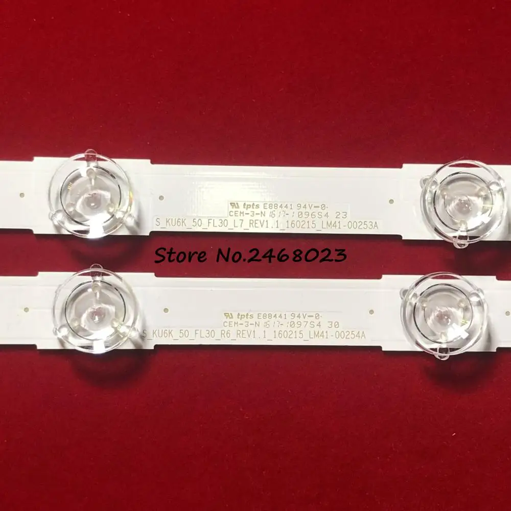 Светодиодный baccklight полосы V6DU 500DCB 500DCA R2 для UN50KU6300 UE50KU600 UE50MU6125 UE50MU6170 UE50MU6179 UE50MU6192