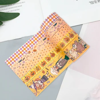 

10rolls/set Halloween Series Washi Tape Gift Set School Masking Tape Stationery Gift Back To School