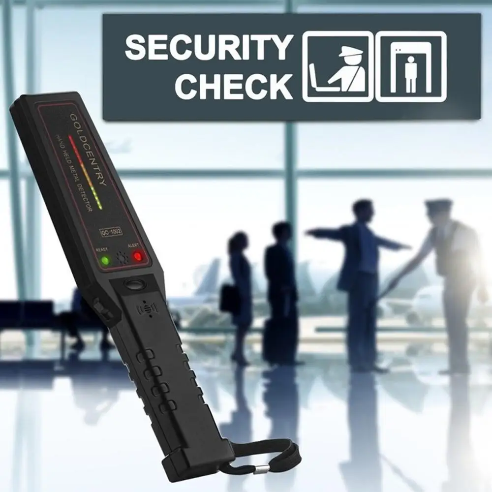 

Handheld Metal Detector Safety Inspection Instrument High Sensitive Security Scanner