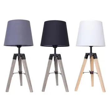

2 pieces of Bedroom study desk lamp bedside lamp tripod support firm, simple, exquisite and compact ambient light HWC