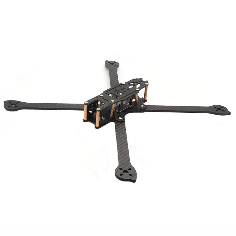 Комплект гоночной рамы из углеродного волокна FPV для радиоуправляемого дрона Квадрокоптер, Мультикоптер FPV