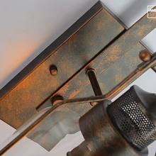 Нет Европейский Промышленный черный стеклянный настенный светильник для декора спальни светильник Wandlamp аппликация Murale Led aplique luz pared