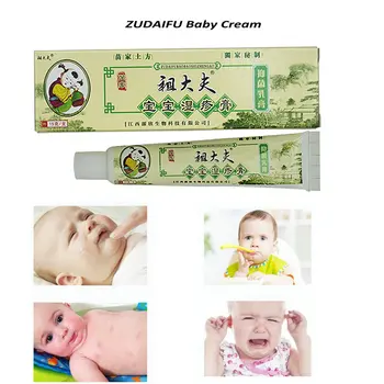 

No box HOT 10PIECE Zudaifu Skin Psoriasis Cream Dermatitis Eczema Ointment Treatment Skin Care Cream for baby YIGANERJING
