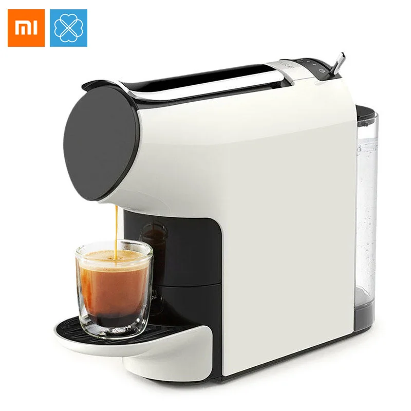 Original Xiaomi Mijia SCISHARE Capsule Coffee Machine 580ml 9 Level Concentration Capsule Espresso