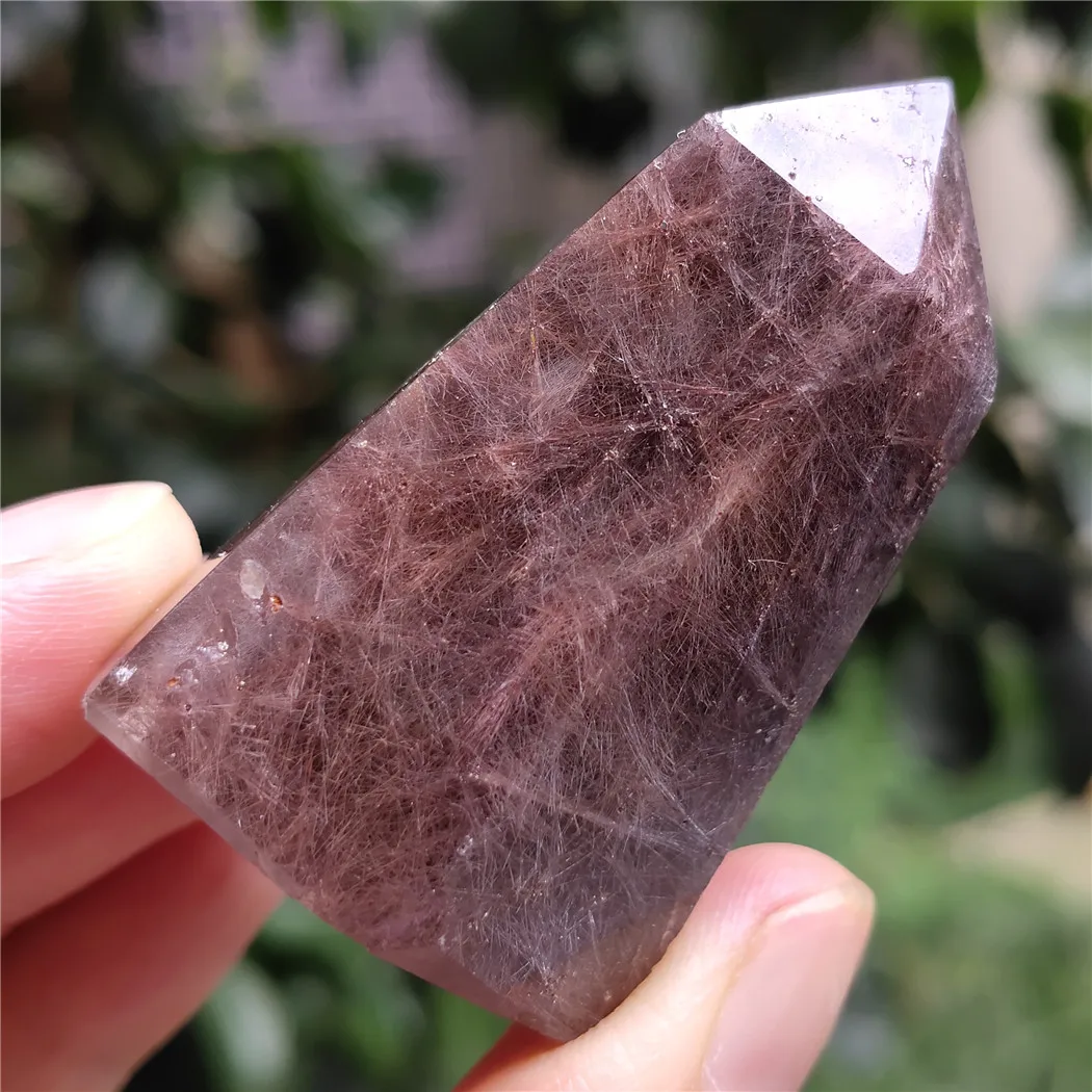 Натуральный рутилированный Кристал острый кварцевый Камни Кристаллы Wicca Cristal Islande Пьер Naturelle Cristaux целебный домашний декор. Подарок