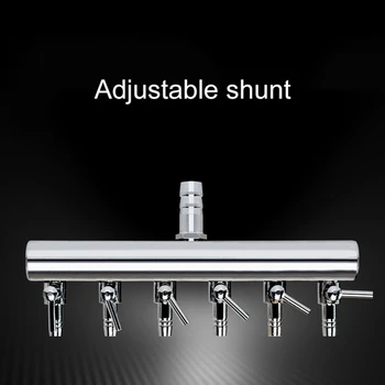 

2/4/6/8/10 Ways Stainless Steel Air Flow Splitter Distributor Pump Valves For Aquarium Luftpumpe Accessoires Aireador Pecera