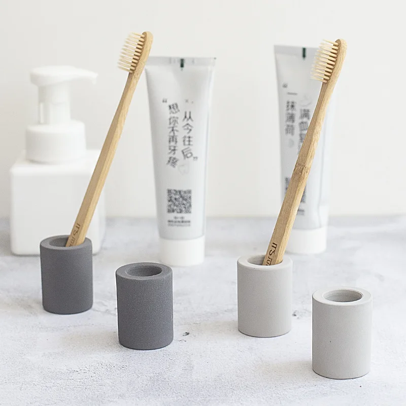 Toothbrush Holder 1Pc Portable Travel Bathroom Supplies Toothbrush Holder Tool Set Dry Moisture Absorption Odor Adsorption toothbrush holder