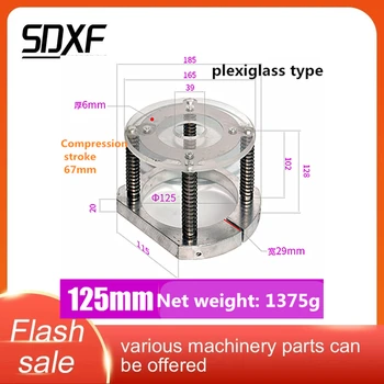 

125mmengraving machine spindle motor fixing seat, automatic presser, leather floating presser seat, CNC table f