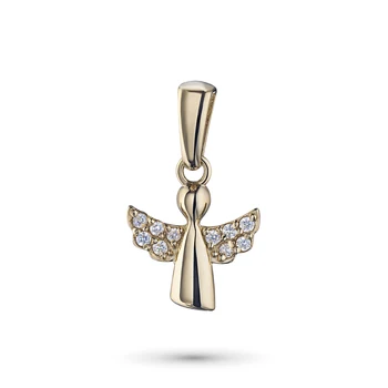 

Red gold pendant with Diamond