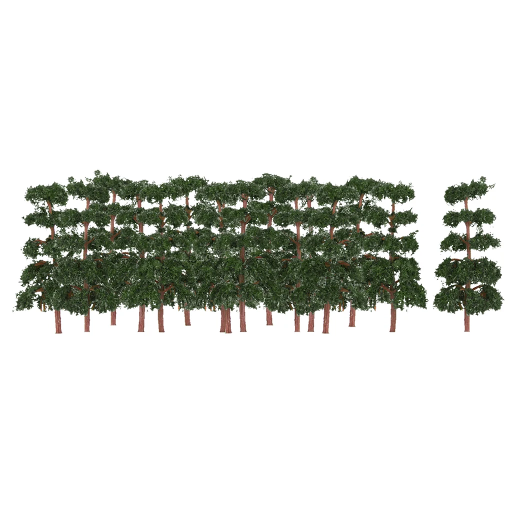 Lot 20 Trains Model Tree Model HO Electronic Landscape Jouef Deco 1: