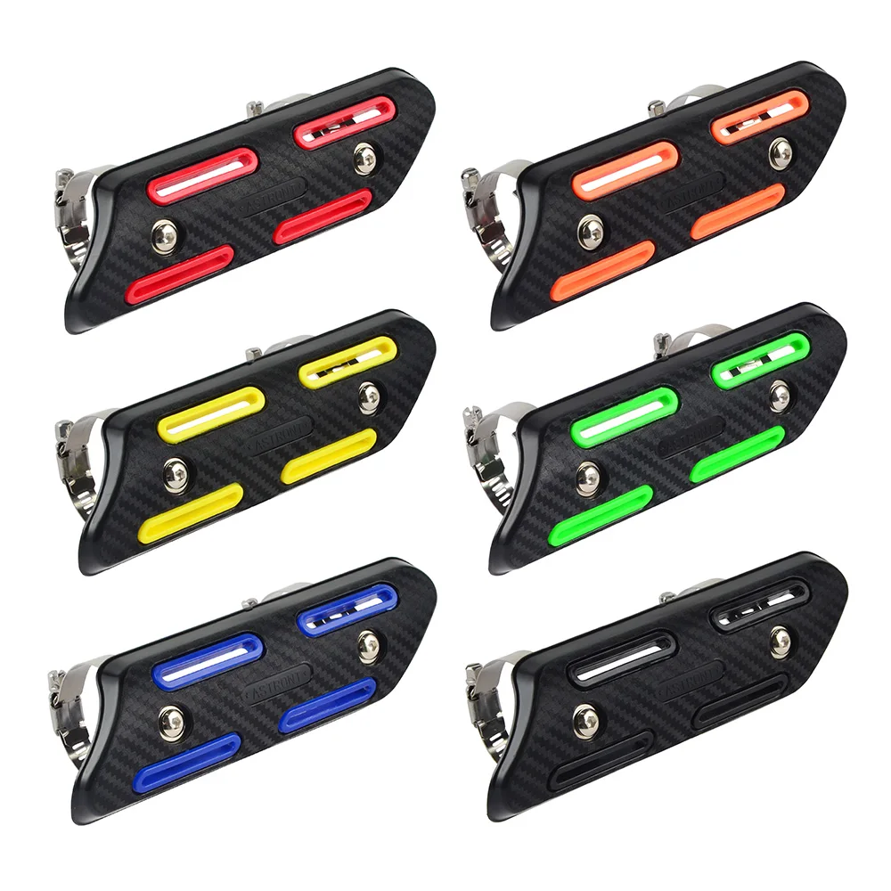 Motorcycle Exhaust Pipe Anti Scald Cover For Offroad For Kawasaki