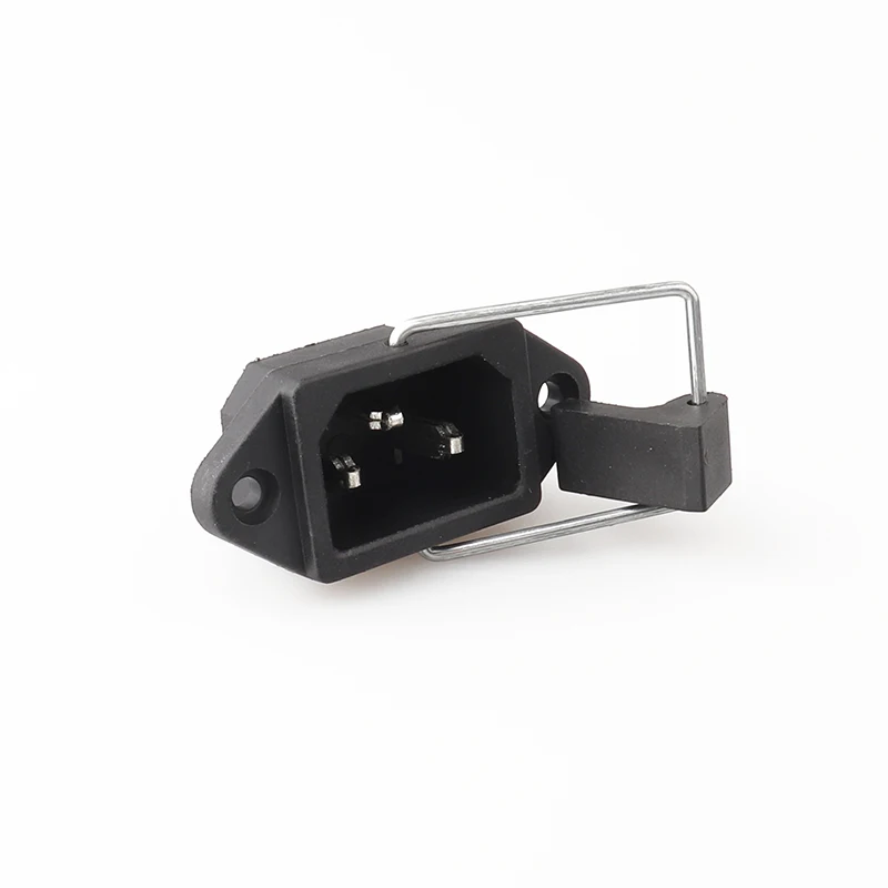LZ-14-1-06 IEC 60320 C14 Входное крепление панели Snap-in vision PCB Mount ac power socket