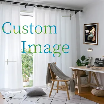 

Unique Design Customize Black-out Curtain Vivid Image Printing Polyester Window Curtain Hooks Living Room Bedroom Decor 1 Panels