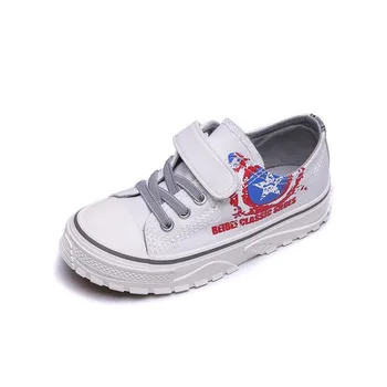 

Spring Summer Canvas Children's Shoes Star Fashion Sneakers Kids Student shoes Casual Shoes For Girls Boys White sneakers