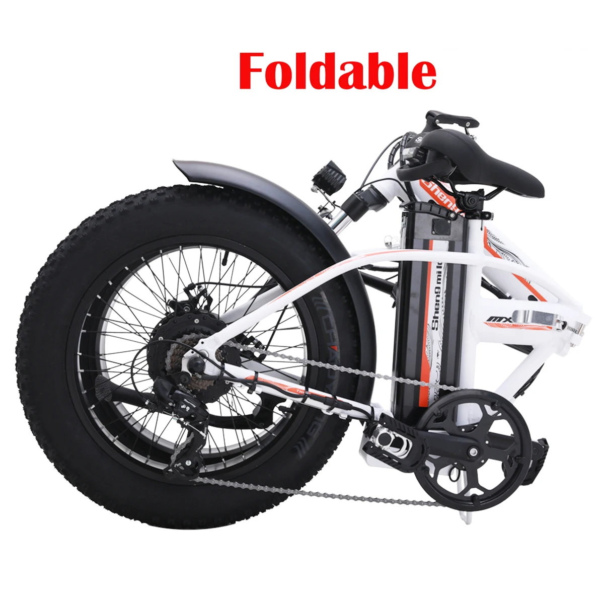 48V 500W электрический пляжный велосипед 4,0 Fat Tire Мужской горный велосипед Снежный велосипед 26 дюймов Электрический велосипед