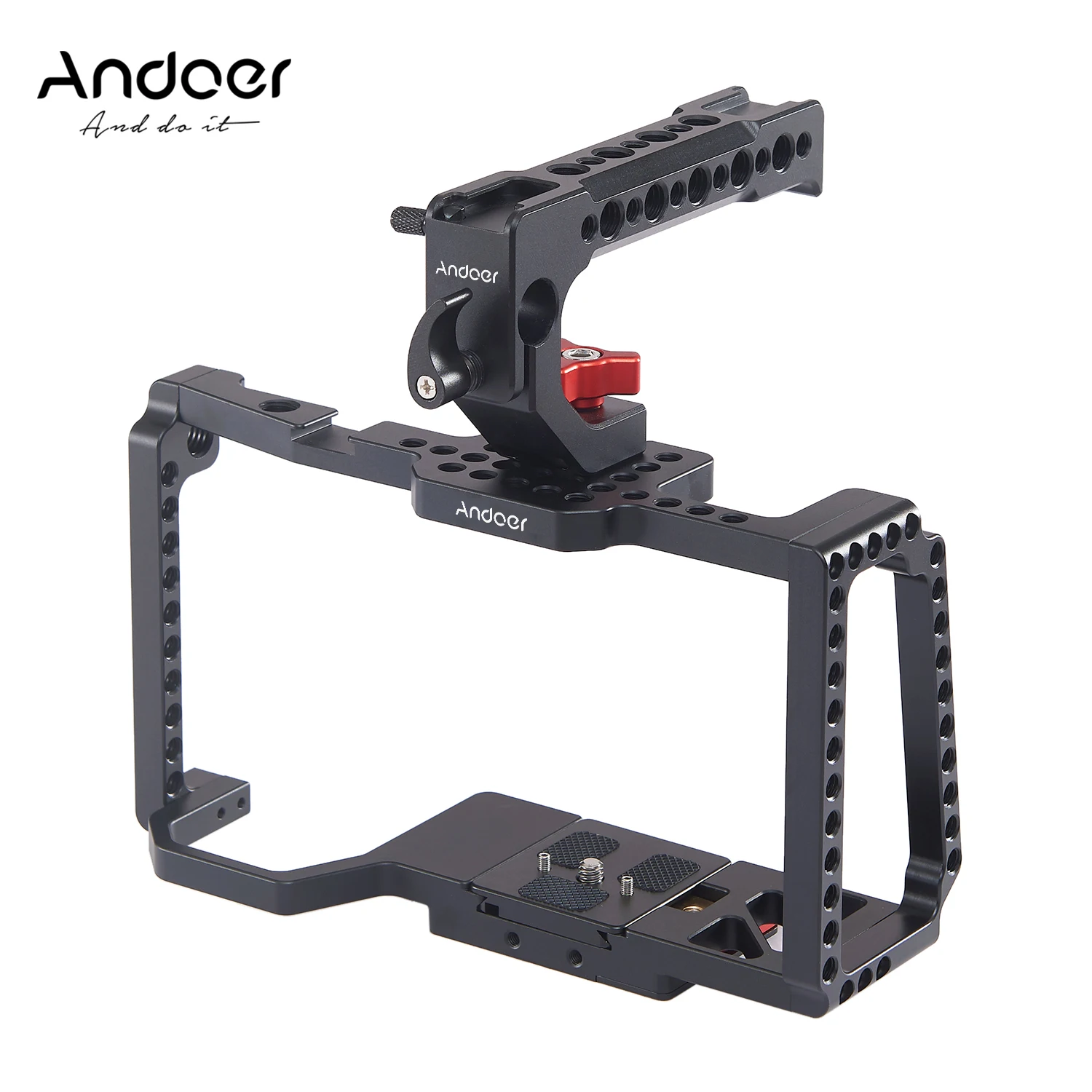 Andoer Camera Cage Video Stabilizer For Blackmagic Pocket Cinema Camera