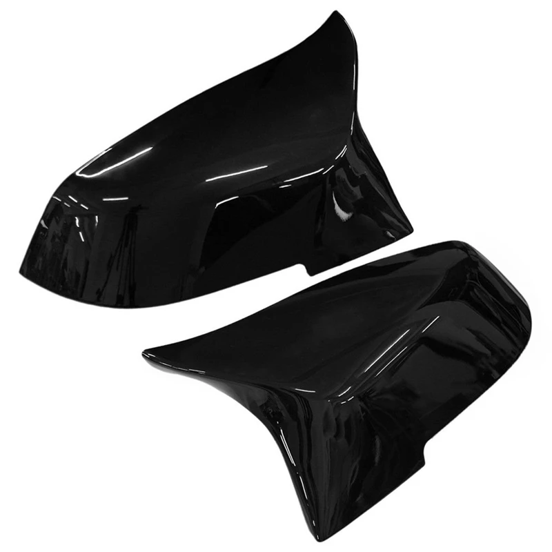 Для Bmw F20 F21 F87 M2 F23 F30 F36 X1 E84 глянцевый черный боковое зеркало крышка заднего вида M4