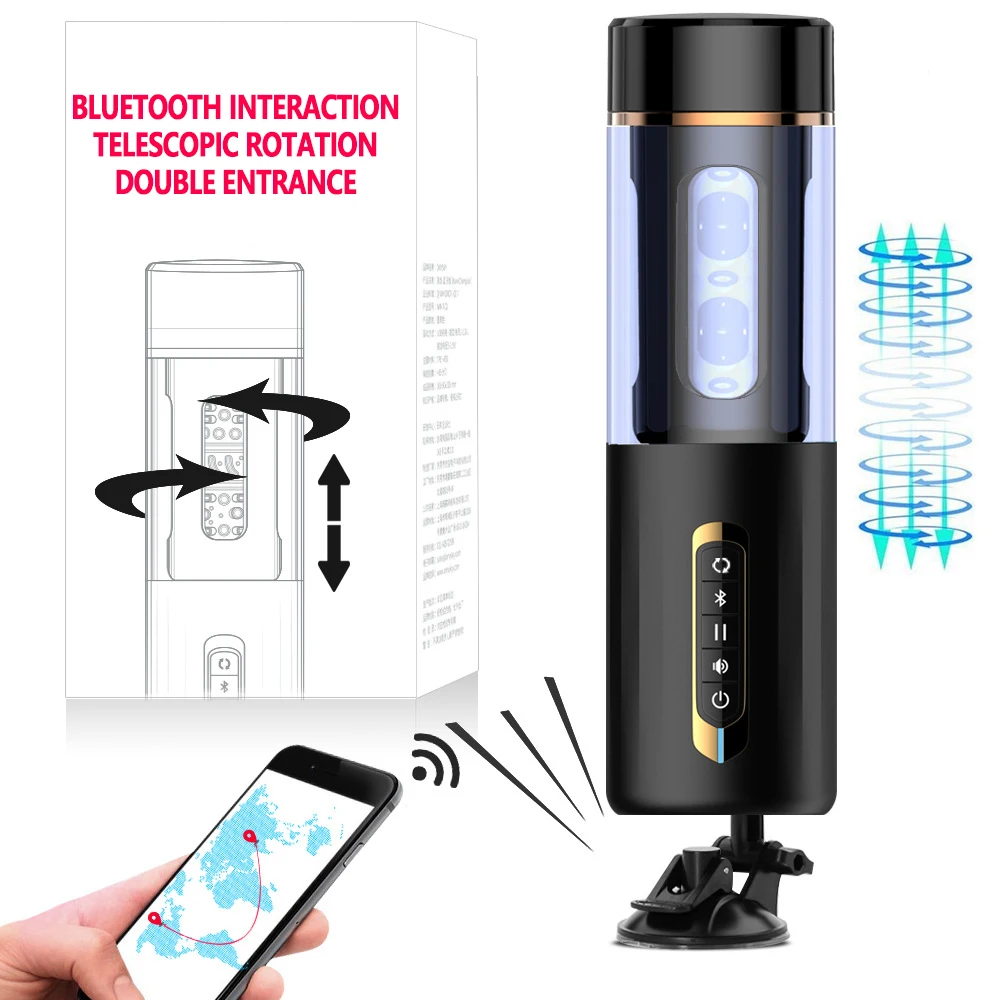 VGYZL New Telescopic Rotating Automatic Male Masturbator Sex Machine Sucking Bluetooth Vagina Masturbator Cup Sex Toys For Men VGYZL New Telescopic Rotating Automatic Male Masturbator Sex Machine Sucking Bluetooth Vagina Masturbator Cup Sex Toys For Men