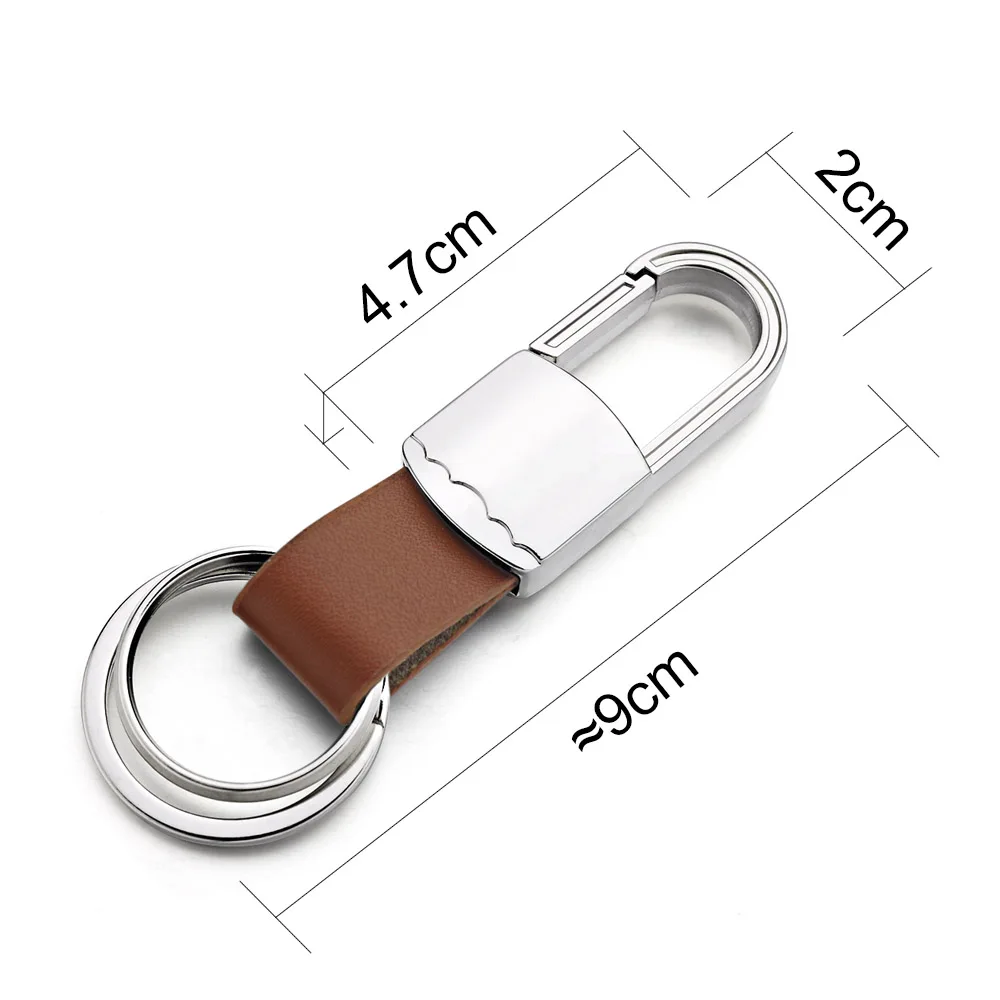 Брелок для мужчин кожаный брелок автомобиля персонализированный логотип